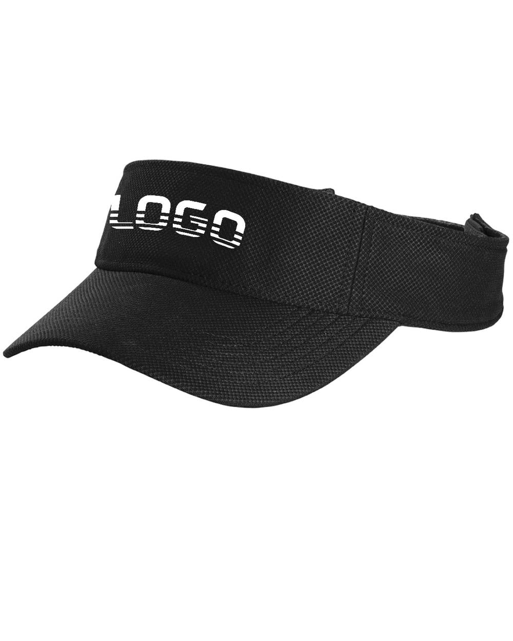 Sport-TEK Action Custom Visor, color: Black