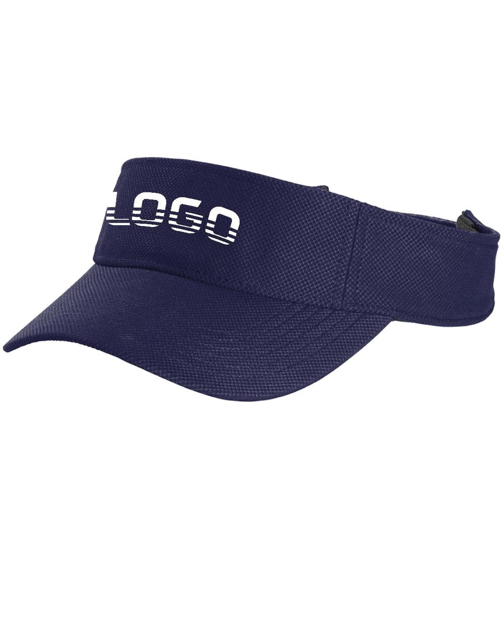 Sport-TEK Action Custom Visor, color: True Navy
