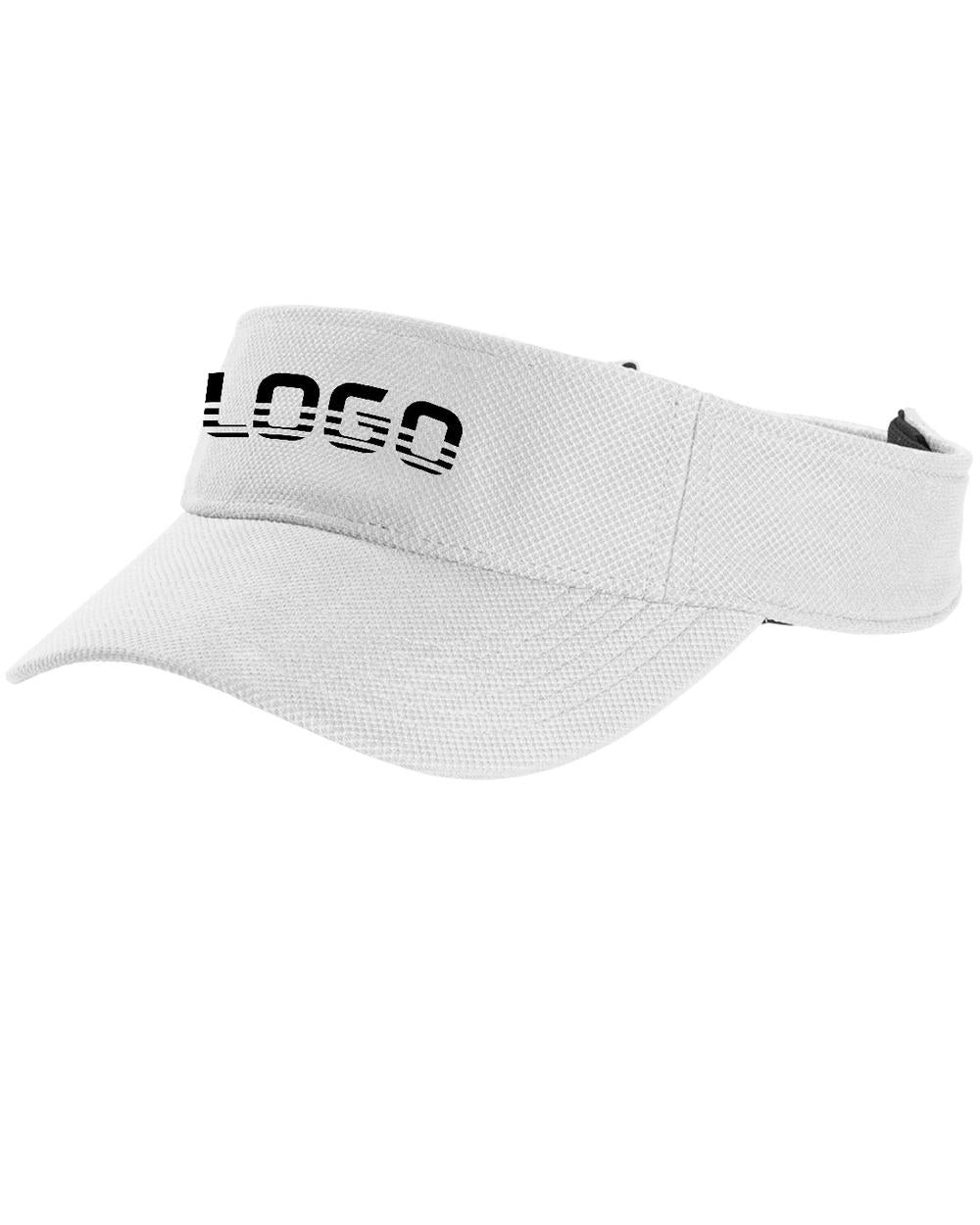 Sport-TEK Action Custom Visor, color: White