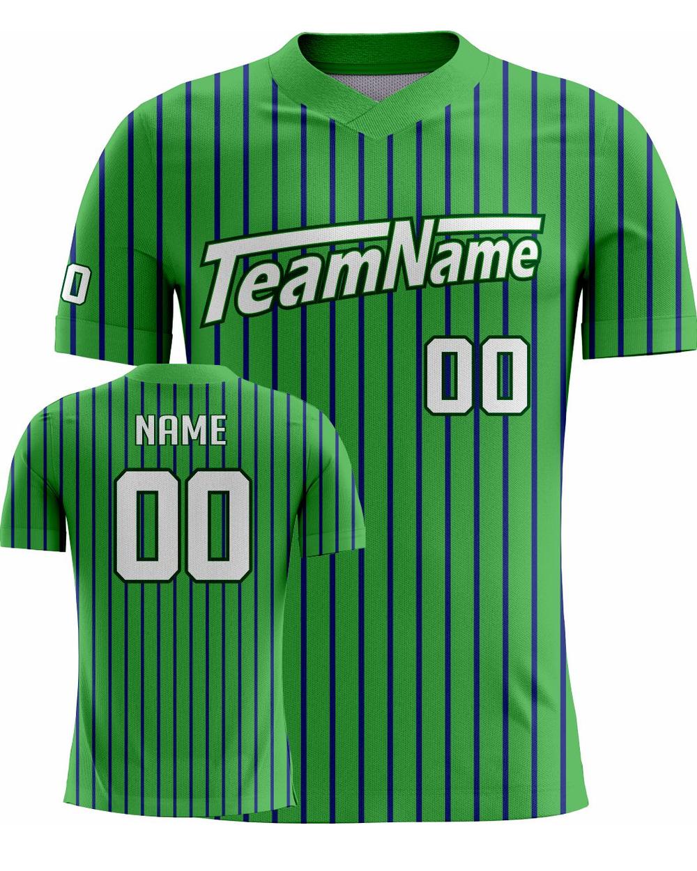 SportUniform V-Neck Lunge Sublimated Baseball Jersey, color: Kelly