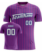 SportUniform V-Neck Lunge Sublimated Baseball Jersey, color: Purple