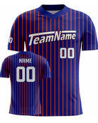 SportUniform V-Neck Lunge Sublimated Baseball Jersey, color: Royal