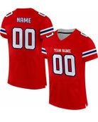 SportUniform GOAT Sublimated Football Jersey, color: Red/White