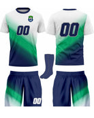SportUniform Gazal Sublimated Soccer Uniform, color: White