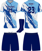SportUniform Rebel Sublimated Soccer Uniform, color: Light Blue