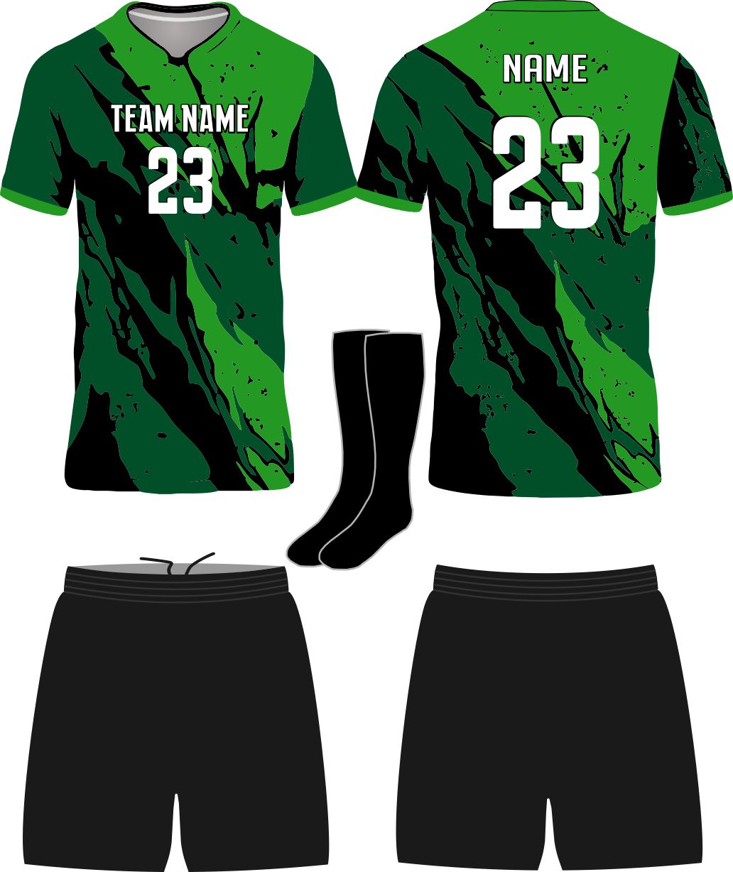 SportUniform Rebel Sublimated Soccer Uniform, color: Kelly