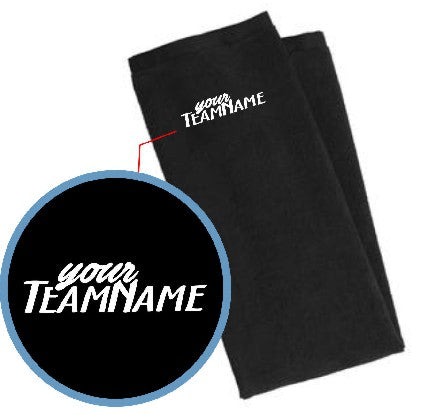 TW540WL  Microfiber Golf Custom Towel, color: Black