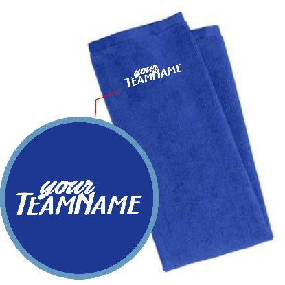 TW540WL  Microfiber Golf Custom Towel, color: Royal