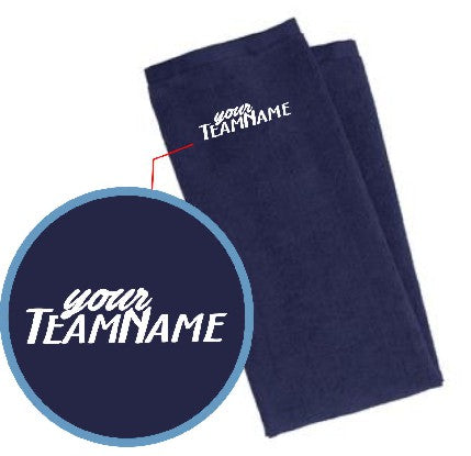 TW540WL  Microfiber Golf Custom Towel, color: True Navy