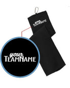 Port Authority Custom Towel, color: Black