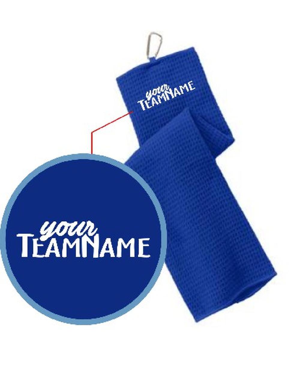 Port Authority Custom Towel, color: Royal