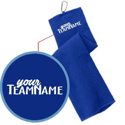 TW60WL  Custom Towel, color: Royal
