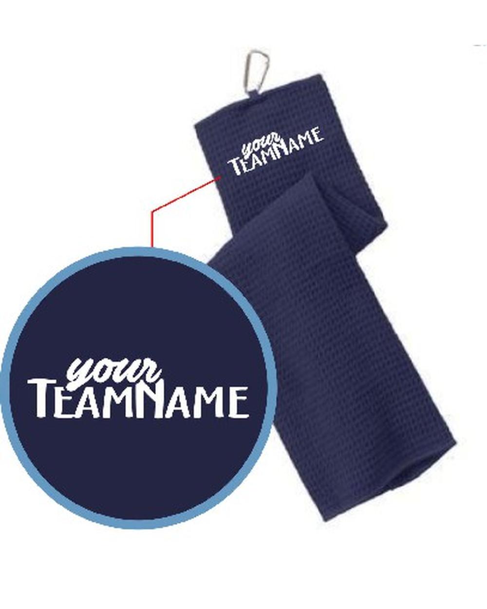 Port Authority Custom Towel, color: True Navy