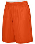 Augusta Alley-Oop Reversible Basketball Short, color: Orange/White