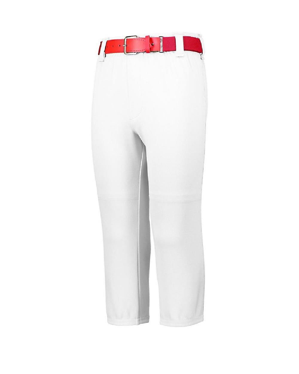 Augusta Youth Pull-Up Pro Baseball Pant, color: White