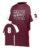 Augusta Cutter Custom Cross-Training Jersey, color: Maroon/White