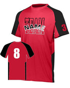 Augusta Cutter Custom Cross-Training Jersey, color: Red/Black