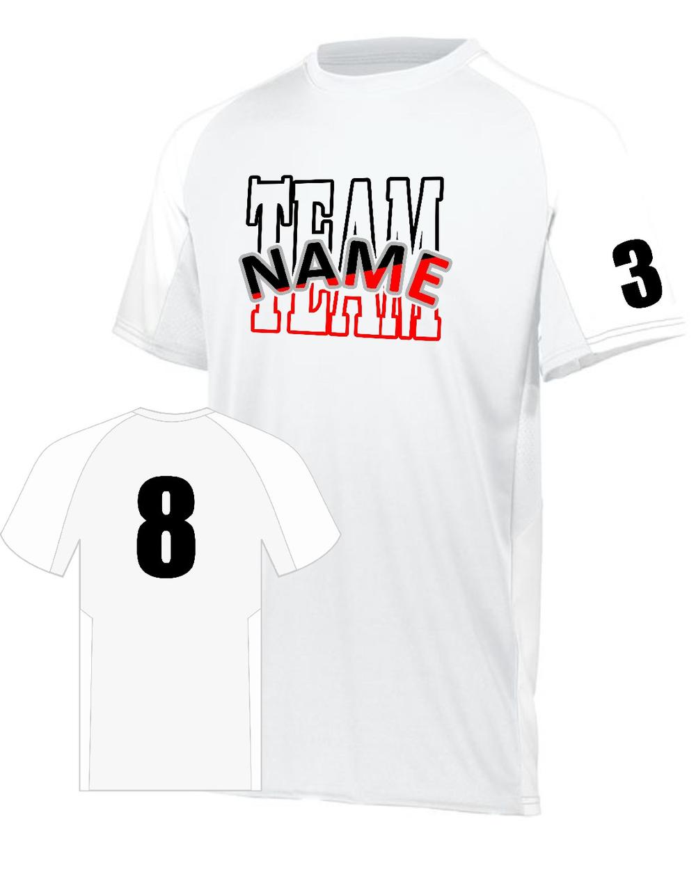 Augusta Cutter Custom Cross-Training Jersey, color: White/White