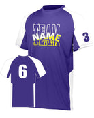 Augusta Cutter Custom Cross-Training Jersey, color: Purple/White