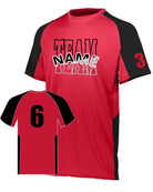 Augusta Cutter Custom Cross-Training Jersey, color: Red/Black