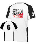 Augusta Cutter Custom Cross-Training Jersey, color: White/Black