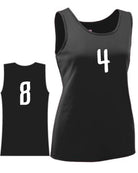 Augusta Value Training Numbered Basketball Jersey, color: Black