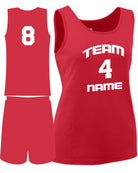 Augusta Custom Value Training Basketball Uniform, color: Red