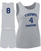 Augusta Custom Value Training Basketball Uniform, color: Silver Grey