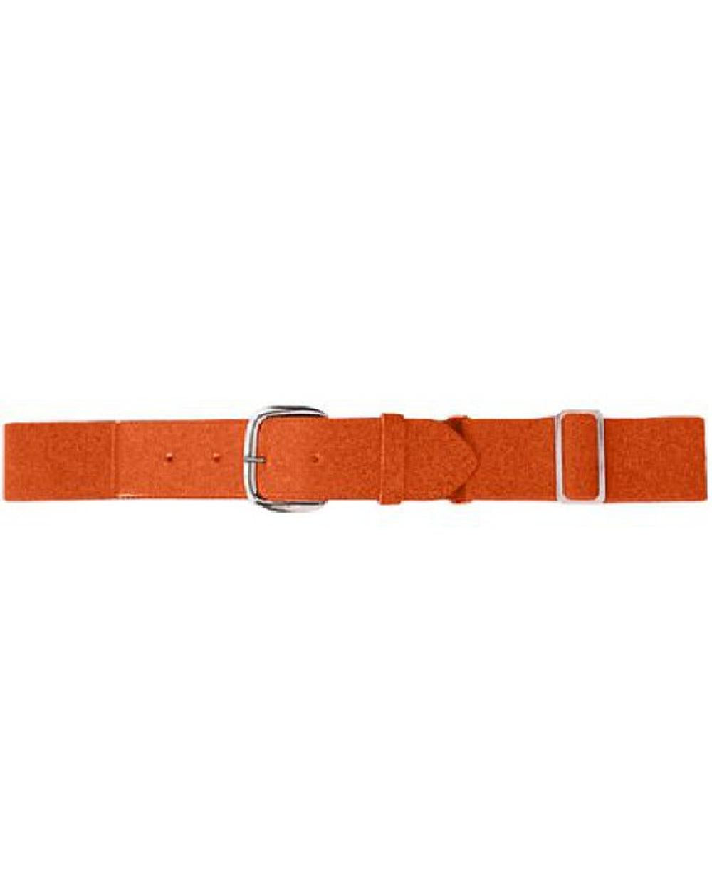 Augusta Men's Elastic Pro Baseball Belt, color: Orange