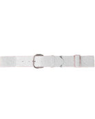 Augusta Elastic Pro Baseball Belt, color: White