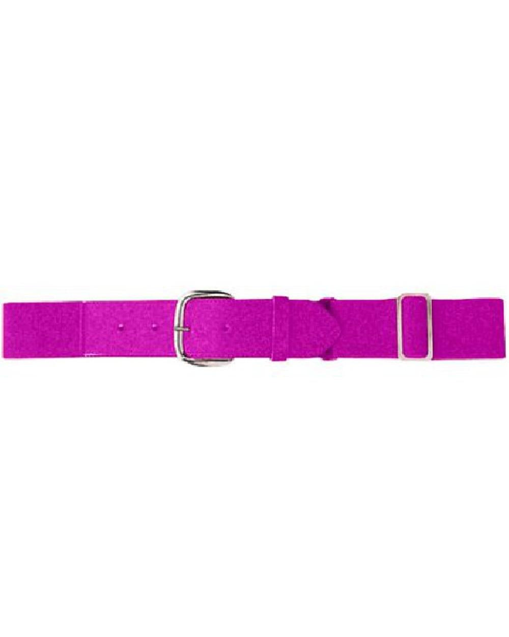 Augusta Men's Elastic Pro Baseball Belt, color: Power Pink