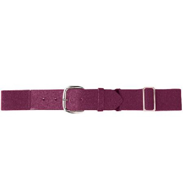 U6002 Youth Elastic Pro Baseball Belt, color: Maroon