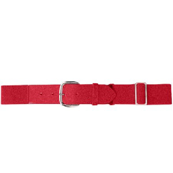 U6002 Youth Elastic Pro Baseball Belt, color: Red