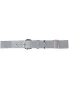 Augusta Elastic Pro Baseball Belt, color: Silver Grey