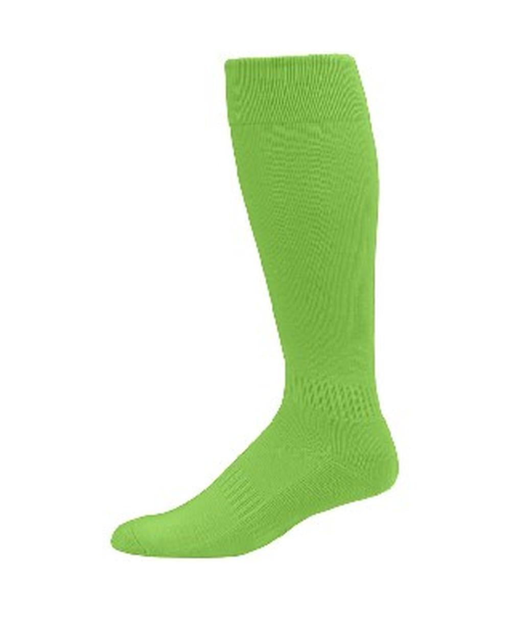 Augusta Elite Multi-Sport Socks, color: Lime