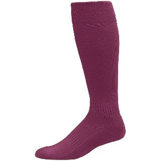 U6006 Unisex Elite Multi-Sport Socks, color: Maroon