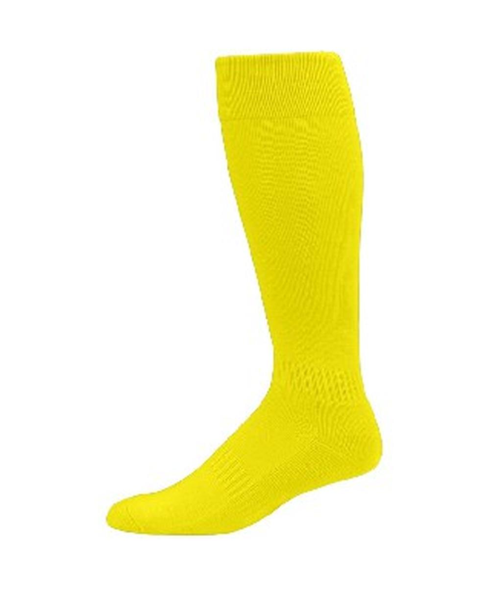 Augusta Elite Multi-Sport Socks, color: Power Yellow