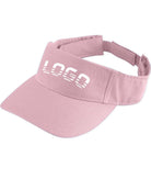 Augusta Sport-Twill Custom Visor, color: Light Pink