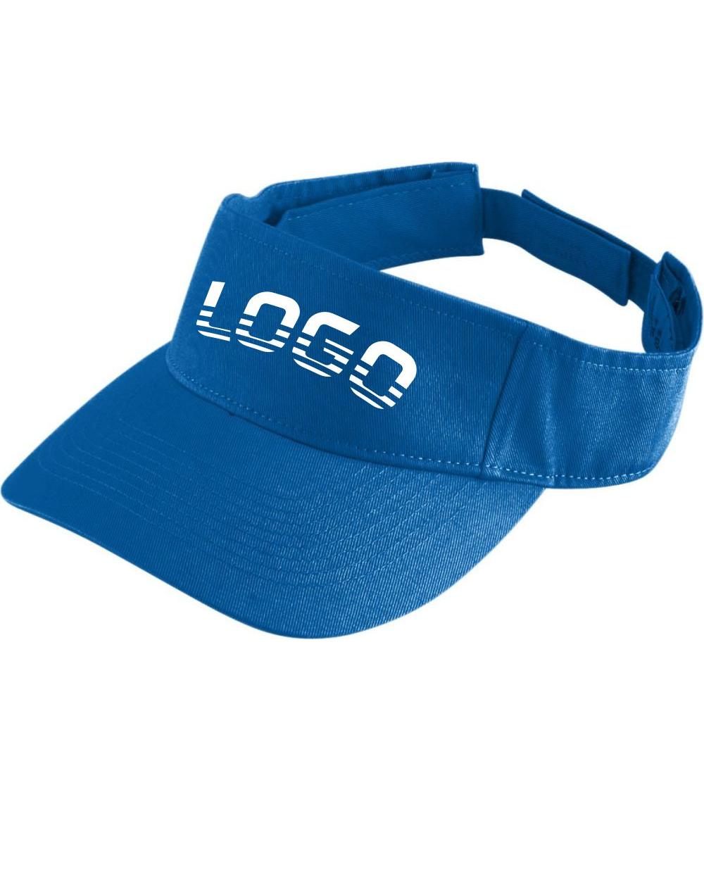 Augusta Youth Sport-Twill Custom Visor, color: Royal