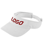 Augusta Athletic Mesh Custom Visor, color: White