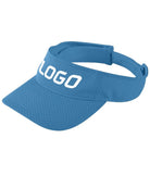 Augusta Athletic Mesh Custom Visor, color: Columbia Blue