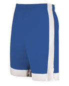 Augusta Match-Up Basketball Short, color: Royal/White