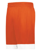 Augusta Reversible Basketball Short, color: Orange/White