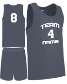 Augusta Custom Value Training Basketball Uniform, color: Graphite