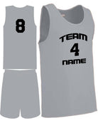 Augusta Custom Value Training Basketball Uniform, color: Silver Grey