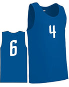 Augusta Value Training Numbered Basketball Jersey, color: Royal