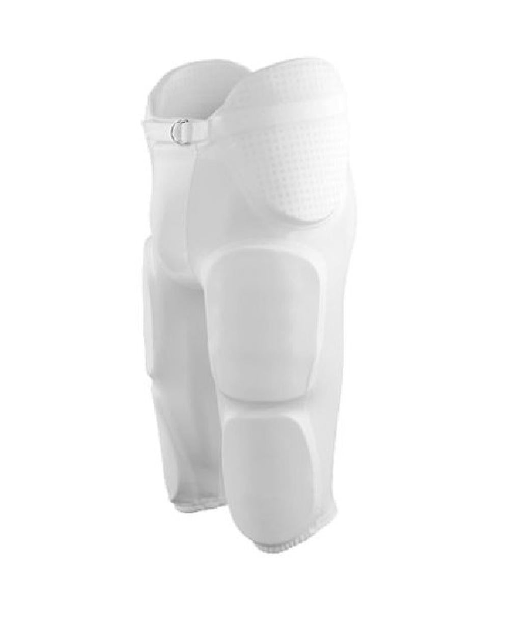 Augusta Youth Gridiron Integrated Football Pant, color: White