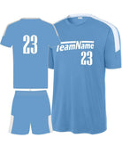 Sport-TEK Competitor United Custom Cross-Training Uniform, color: Carolina Blue/White