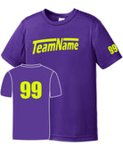 Sport-TEK Base Custom Performance Jersey, color: Purple