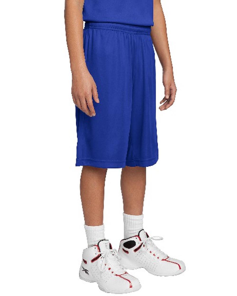 Sport-TEK Youth 8" PosiCharge Competitor Short, color: True Royal